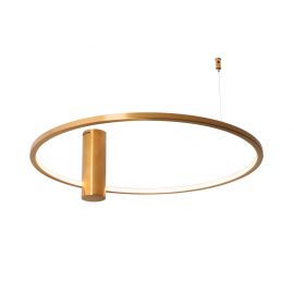 Lustre aplicate - Lustra LED aplicata design circular Queen 60cm