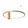 Lustra LED aplicata design circular Queen 60cm