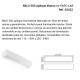 Aplice, corpuri de iluminat pentru pereti - Aplica de perete din ghips MILO 500 White