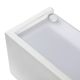 Aplice, corpuri de iluminat pentru pereti - Aplica de perete din ghips MILO 500 White