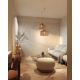 Pendule, Lustre suspendate - Lustra/Pendul stil decorativ natural Raffle