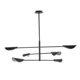 Pendule, Lustre suspendate - Lustra suspendata cu 6 surse de lumina LIGGERA