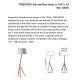 Lampadare - Lampadar, Lampa de podea design scandinav TREEWOOD