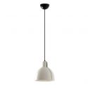 Pendul cu abajur ceramic realizat manual VENICE 200, alb