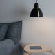 Pendule, Lustre suspendate - Pendul cu abajur ceramic realizat manual VENICE 200, negru