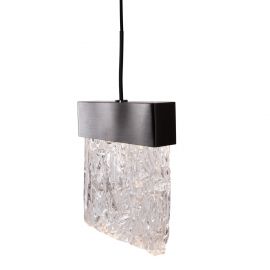 Pendule, Lustre suspendate - Lustra/Pendul LED dimabil decorativ Vetro negru