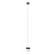 Pendule, Lustre suspendate - Lustra/Pendul LED dimabil decorativ Vetro negru
