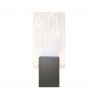 Aplica de perete LED design decorativ Vetro negru