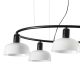 Pendule, Lustre suspendate - Lustra suspendata design modern TATAWIN S alb