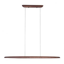 Lustra LED suspendata design natural Woody