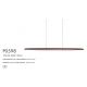 Pendule, Lustre suspendate - Lustra LED suspendata design natural Woody