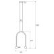 Pendule, Lustre suspendate - Lustra LED suspendata design minimalist Enigma