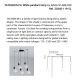 Pendule, Lustre suspendate - Lustra suspendata design modern TATAWIN M 5L, alb