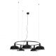 Lustra suspendata design modern TATAWIN M negru