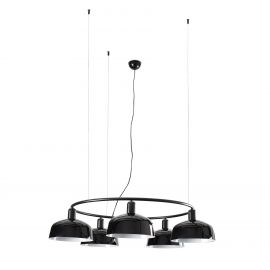 Pendule, Lustre suspendate - Lustra suspendata design modern TATAWIN M negru