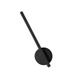 Aplice, corpuri de iluminat pentru pereti - Aplica LED ambientala stil minimalist Merano I negru