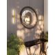 Aplice, corpuri de iluminat pentru pereti - Aplica LED ambientala stil minimalist Merano II aurie