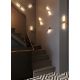 Aplice, corpuri de iluminat pentru pereti - Aplica LED ambientala stil minimalist Merano II aurie