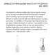 Pendule, Lustre suspendate - Lustra suspendata cu abajur din sticla eleganta ISABELLE 310