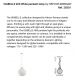 Pendule, Lustre suspendate - Lustra suspendata cu abajur din sticla eleganta ISABELLE 400