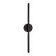 Aplica LED ambientala stil minimalist Merano II negru