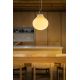 Pendule, Lustre suspendate - Lustra suspendata cu abajur din sticla eleganta ISABELLE 400