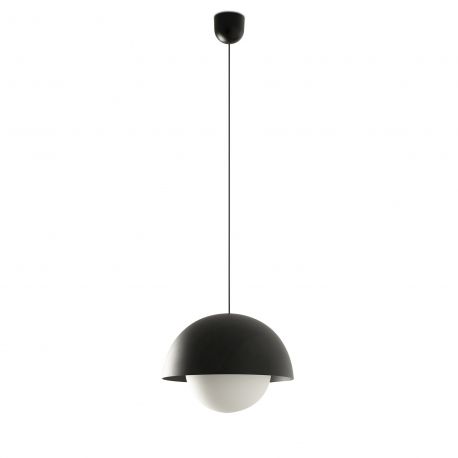 Pendule, Lustre suspendate - Lustra suspendata LED design modern MARISOL negru