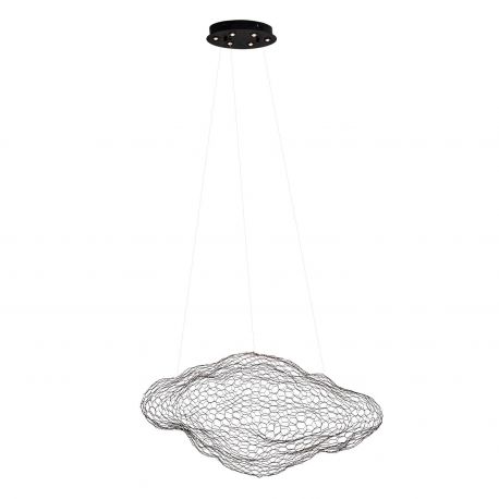 Candelabre, Lustre - Lustra LED dimabila suspendata Stardust negru