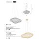 Candelabre, Lustre - Lustra LED dimabila suspendata Stardust negru