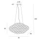 Candelabre, Lustre - Lustra LED dimabila suspendata Stardust negru