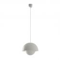 Lustra suspendata LED design modern MARISOL alb