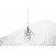Pendule, Lustre suspendate - Lustra suspendata din sticla structurata Hat 60 transparent