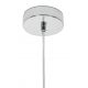 Pendule, Lustre suspendate - Lustra suspendata din sticla structurata Hat 60 transparent
