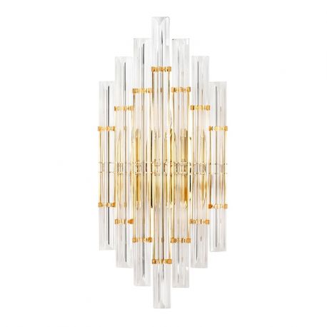 Aplice, corpuri de iluminat pentru pereti - Aplica de perete design minimalist Imperial auriu