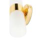 Aplice, corpuri de iluminat pentru pereti - Aplica de perete design minimalist Tub auriu