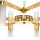 Pendule, Lustre suspendate - Lustra suspendata design minimalist Tub 10 auriu