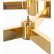 Pendule, Lustre suspendate - Lustra suspendata design minimalist Tub 10 auriu