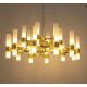Pendule, Lustre suspendate - Lustra suspendata design minimalist Tub 18 auriu