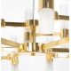 Pendule, Lustre suspendate - Lustra suspendata design minimalist Tub 18 auriu