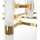 Pendule, Lustre suspendate - Lustra suspendata design minimalist Tub 18 auriu