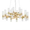 Lustra suspendata design minimalist Tub 18 auriu