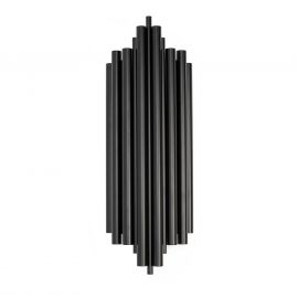 Aplice, corpuri de iluminat pentru pereti - Aplica de perete design minimalist Tub negru