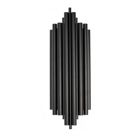 Aplice, corpuri de iluminat pentru pereti - Aplica de perete design minimalist Tub negru