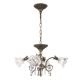 Lustre Cristal Scholer - Candelabru cristal design lux LA BOHEME D-60cm 4L old patina