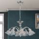 Lustre Cristal Scholer - Candelabru cristal design lux LA BOHEME D-72cm 8L antique silver