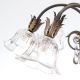 Lustre Cristal Scholer - Candelabru cristal design lux LA BOHEME D-72cm 8L old patina