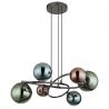 Lustra suspendata 6L design modern Riha color