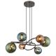 Pendule, Lustre suspendate - Lustra suspendata 6L design modern Riha color