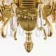 Lustre Cristal Scholer - Candelabru cristal design lux LA BOHEME D-76cm 12L gold plated