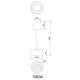Pendule, Lustre suspendate - Pendul LED design modern FOGSY